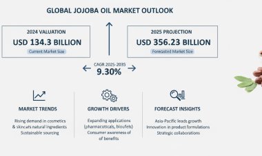 Global Jojoba Oil Market Size Growth 2025-2035: CAGR of 9.30%