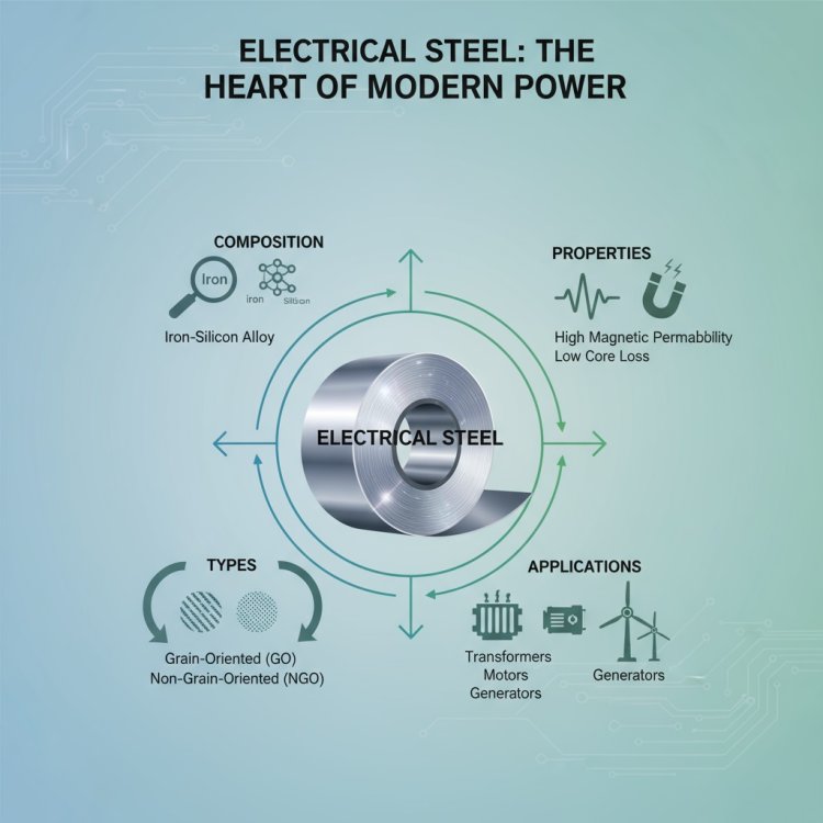 Global Electrical Steel Market Forecast 2025–2035 | Growth at 5.75% CAGR